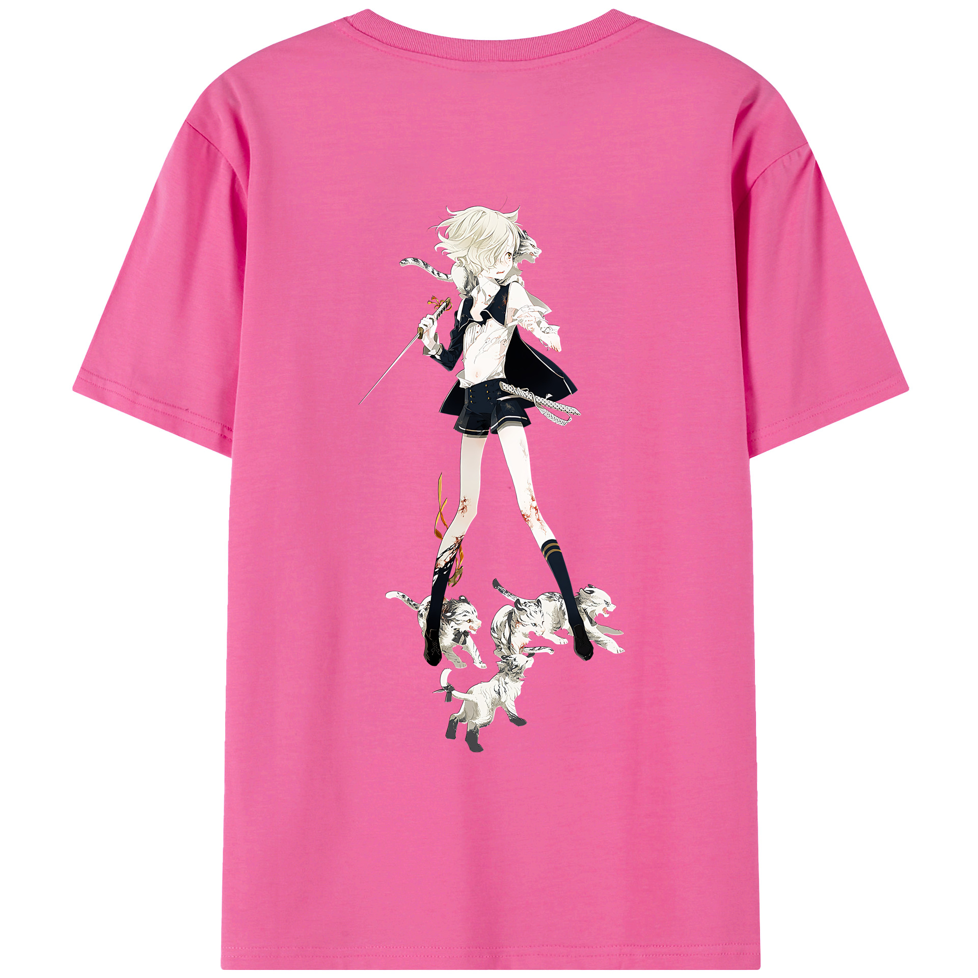 （画像用） 刀剣乱舞 Touken Ranbu レディース半袖Tシャツ(バックプリント)